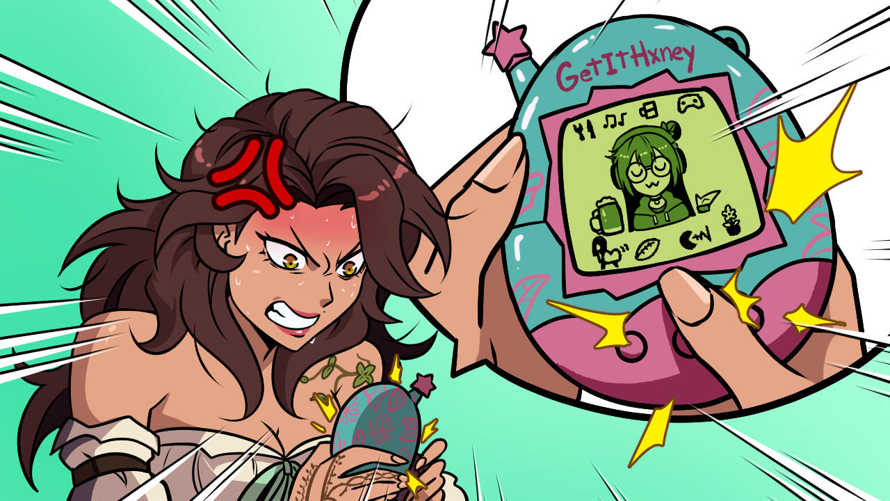Tamagotchi w/ getithxney